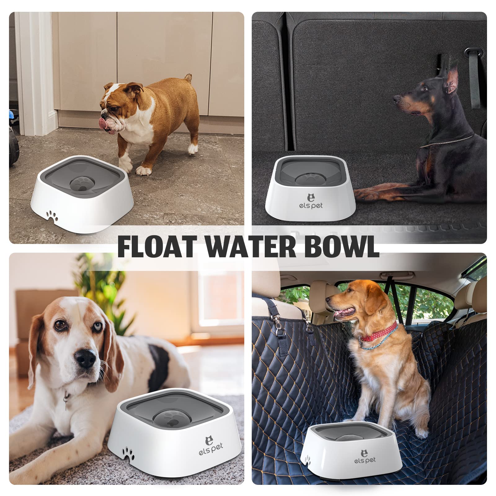 Dog Splashless Water Bowl