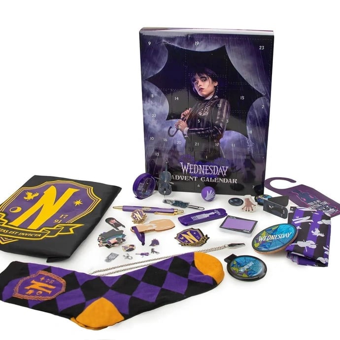 🎁TikTok Last Day Sale - 70% OFF🎶Wednesday Addams Advent calendar💥Buy 2 Free Shipping