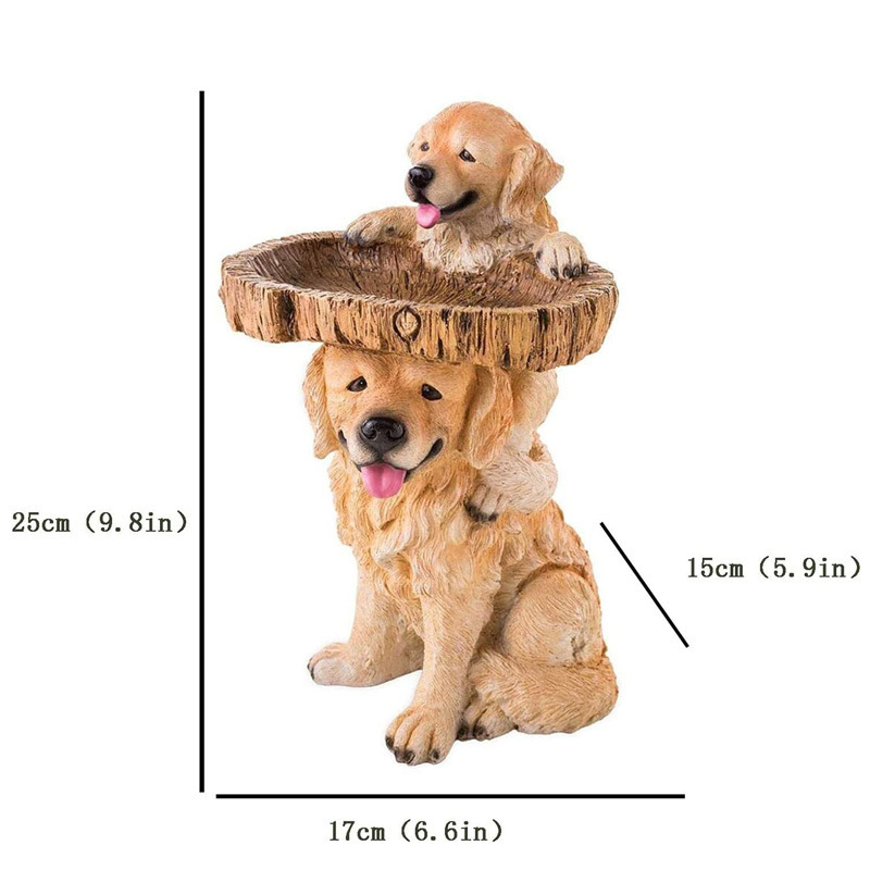 🐝Labor Day Deals: 50% OFF! Puppy Bird Feeder Outdoor Decorative Ornaments