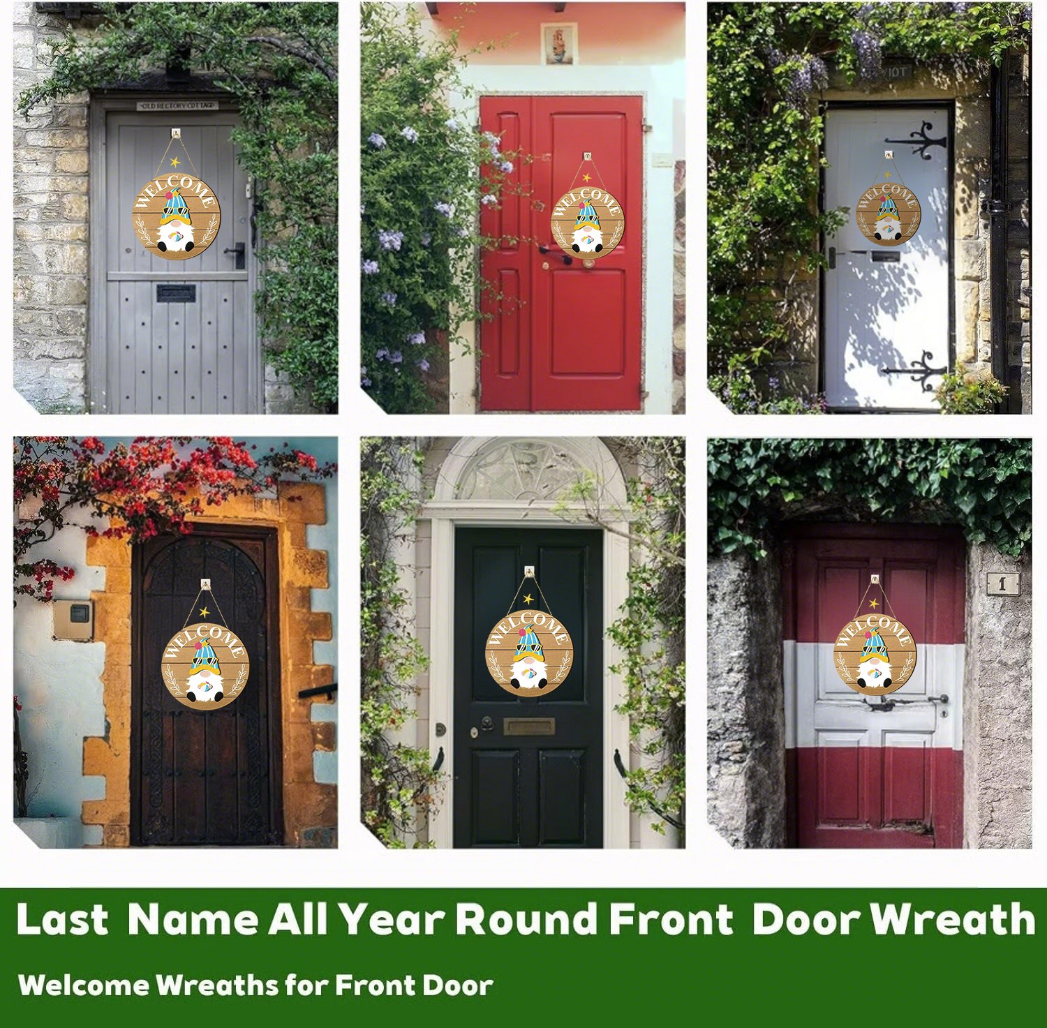 🔥Last Day Promotion 70% OFF🔥Interchangeable Gnome Welcome Sign
