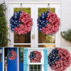 💞Handmade Patriotic ribbon Wreath