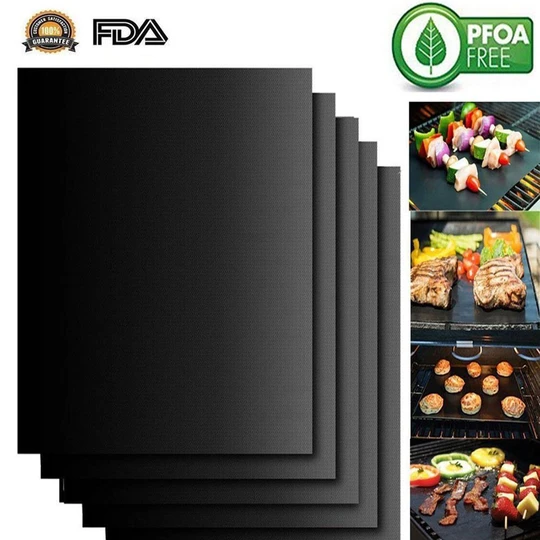 (💥NEW YEAR PROMOTION💥-50% OFF)Non-stick BBQ grill mat