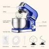 Kitchen in the box Stand Mixer,3.2Qt Small Electric Food Mixer,6 Speeds Portable Lightweight Kitchen Mixer for Daily Use with Egg Whisk,Dough Hook,Flat Beater (Blue)