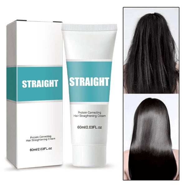 (🔥Last Day Promotion - 70% OFF)Silk & Gloss Hair Straightening Cream, Buy 2 Get 2 Free