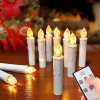 🔥Last Day Promotion 70% OFF🔥Clip-On LED Taper Candles with Remote Contro
