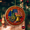 250 years of America Acrylic Ornament