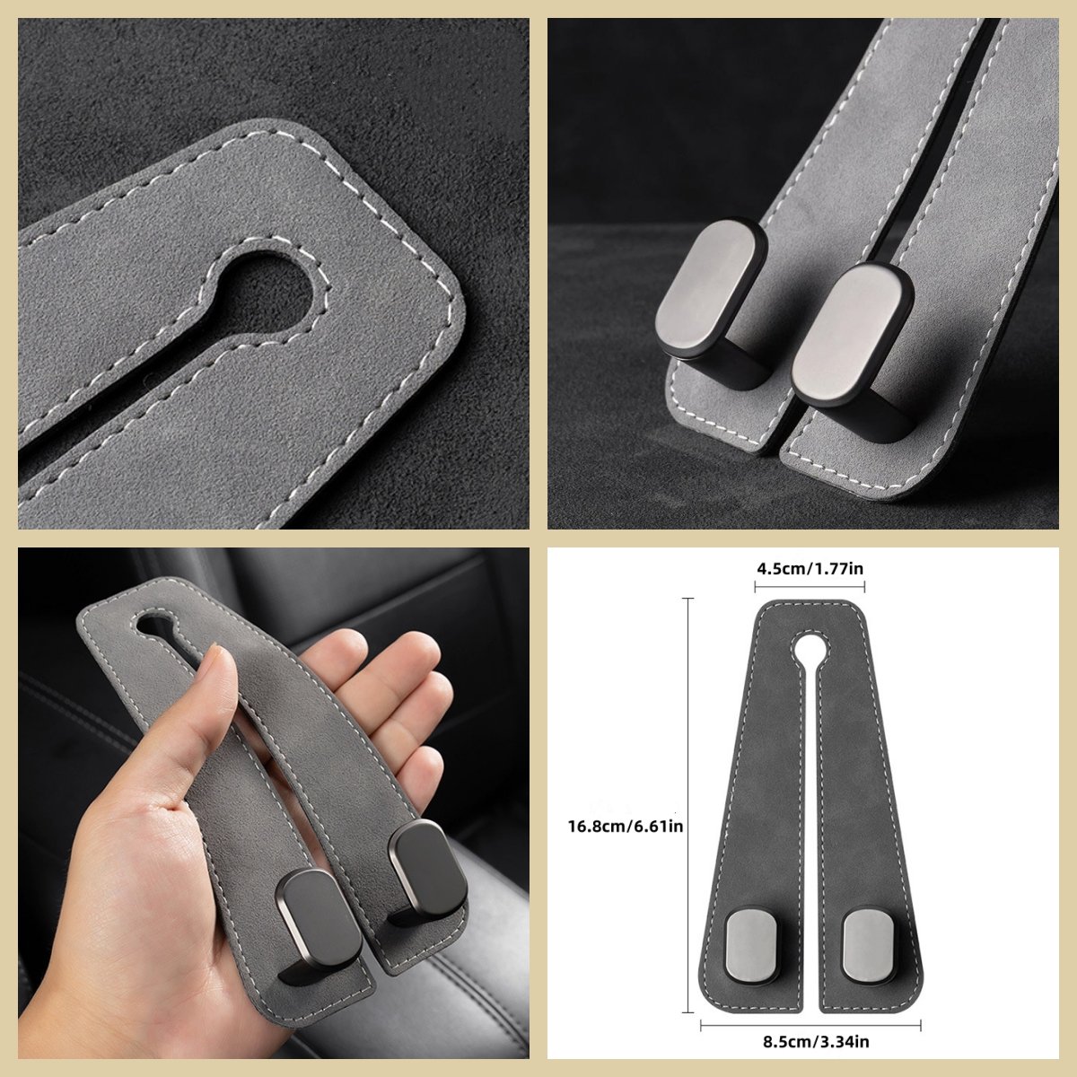 🔥Last Day Promotion 60% OFF🎁 Car Seat Back Double Hook