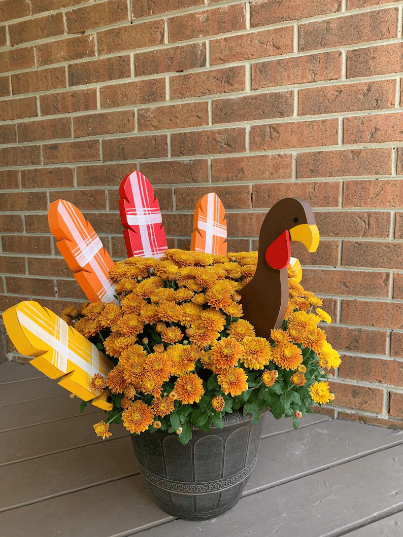 💖Last Day 49% OFF - 🐔Fall Decor Thanksgiving Turkey