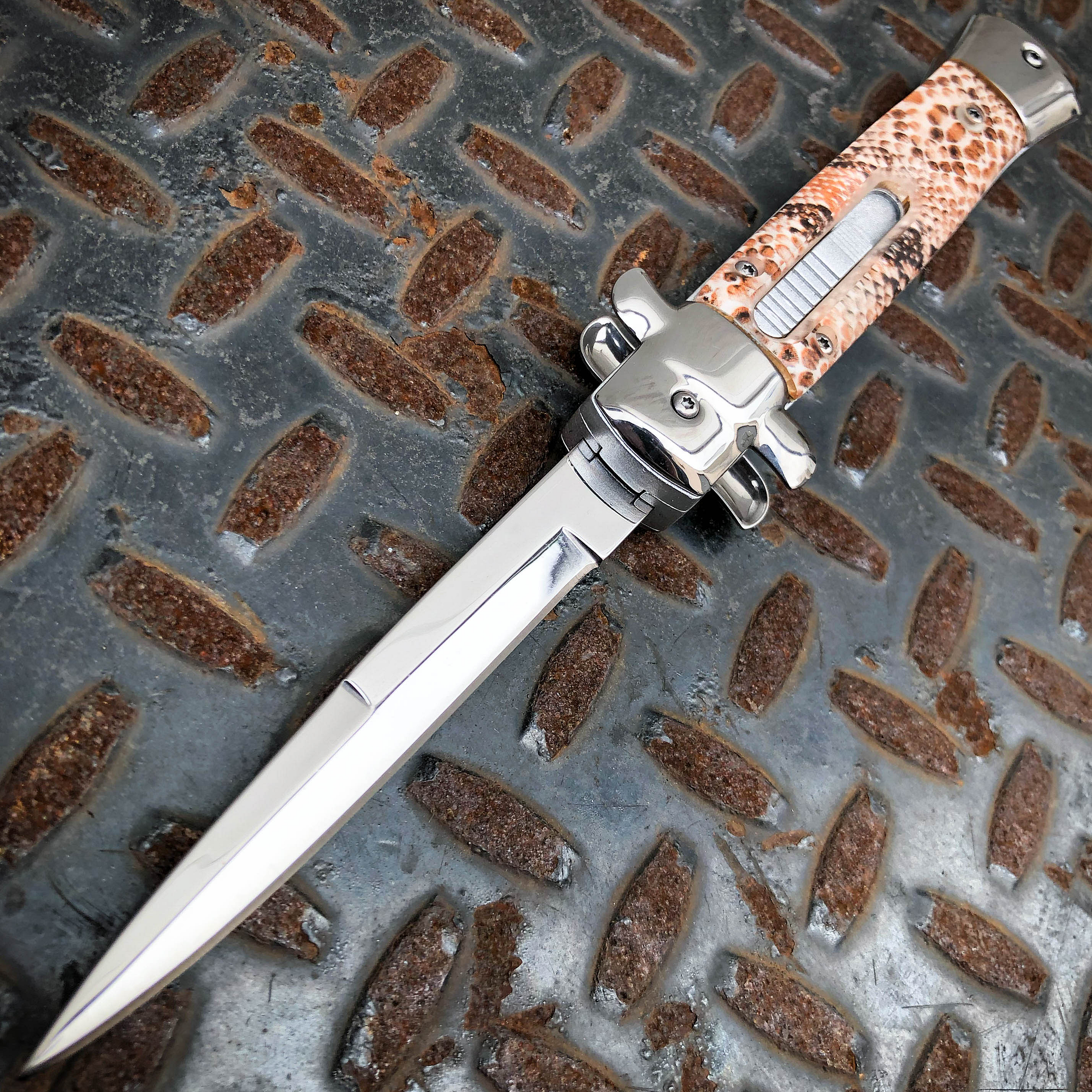 (🔥Last Day Promotion - 70%OFF) Classic Gentleman Italian otf knife, Buy 2 Free Shipping Only Today