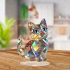🐱Limited Time Sale-SAVE 50% OFF - Colorful Kitten Desktop Standing Decoration