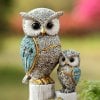 🦉Lucky Embroidered Owl Figurine Statue