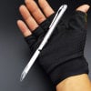 Portable stainless steel folding pen knife