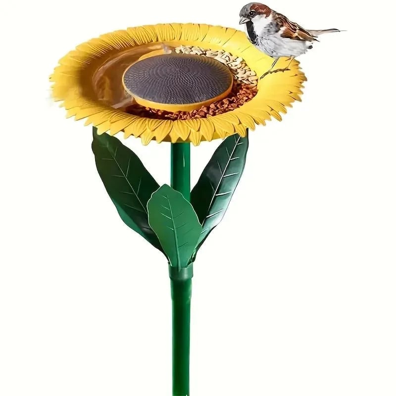 Last Day 49% OFF  🌻Sunflower Standing Bird Feeder