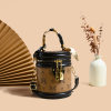 🎁LAST DAY 45% OFF🎁MISA-2023 New High-end Texture Fortune Cylindrical Bag Light Luxury Retro Print Shoulder Bag Crossbody Bag