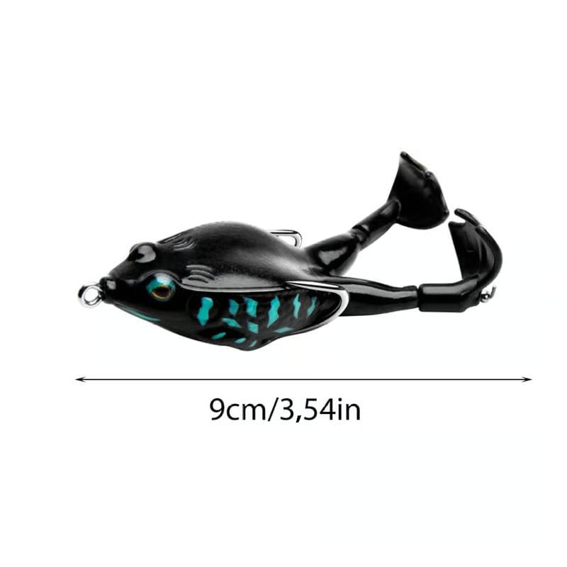 🔥Heißer Verkauf - 50% Rabatt🔥Imitation Frosch Angeln Werkzeug Doppelpropeller Beine