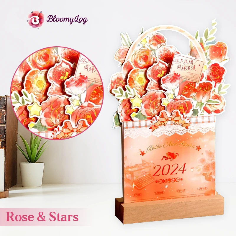 🌲EARLY CHRISTMAS SALE - 70% OFF🔥BloomyLog - 2024 Bloomy Flower Calendar