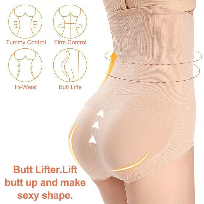 🏆Kaufen Sie 1, erhalten Sie 1 kostenlos🎉Shapewear-Höschen mit hoher Taille und Bauchkontrolle