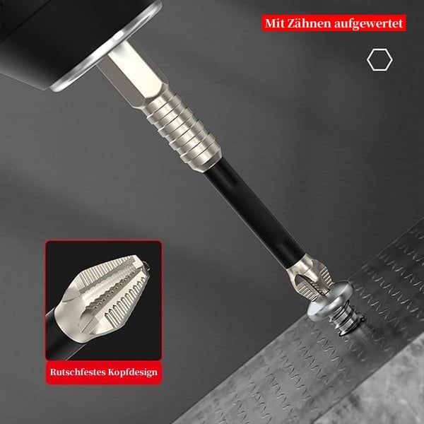🔥Letzter Tag Aktion 50 % RABATT🔥Hochmagnetischer Schraubendreher-Bohrer-Bit-Satz