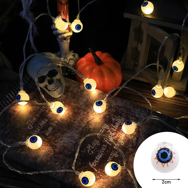 🎃Early Halloween Sale 50% OFF💀Halloween Decoration Led Light String⚡BUY 2 GET 1 FREE(3PCS)