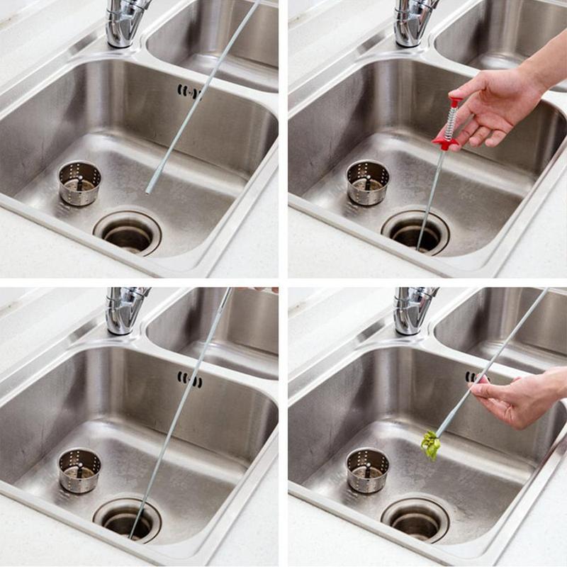 (SUMMER HOT SALE - 50% OFF) Kitchen Sink Sewer Cleaning Hook - Buy 3 Get Extra 10% OFF