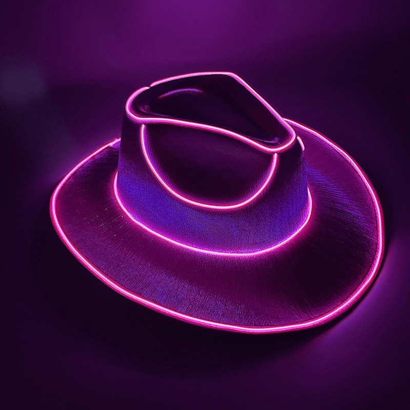 🔥Last Day Promotion 48% OFF-🤠-Cowboy Wireless LED Party Hat (Buy 2 Free Shipping)