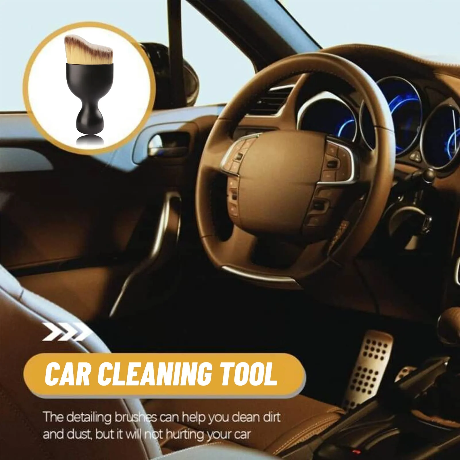 (🔥Last Day Promotion- SAVE 50% OFF🔥)Car Interior Cleaning Tool - Buy 2 Get 2 Free