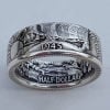 🎁 Classic Morgan Dollar Coin Ring