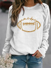 Women's Gameday Football Lover Casual Sweatshirt