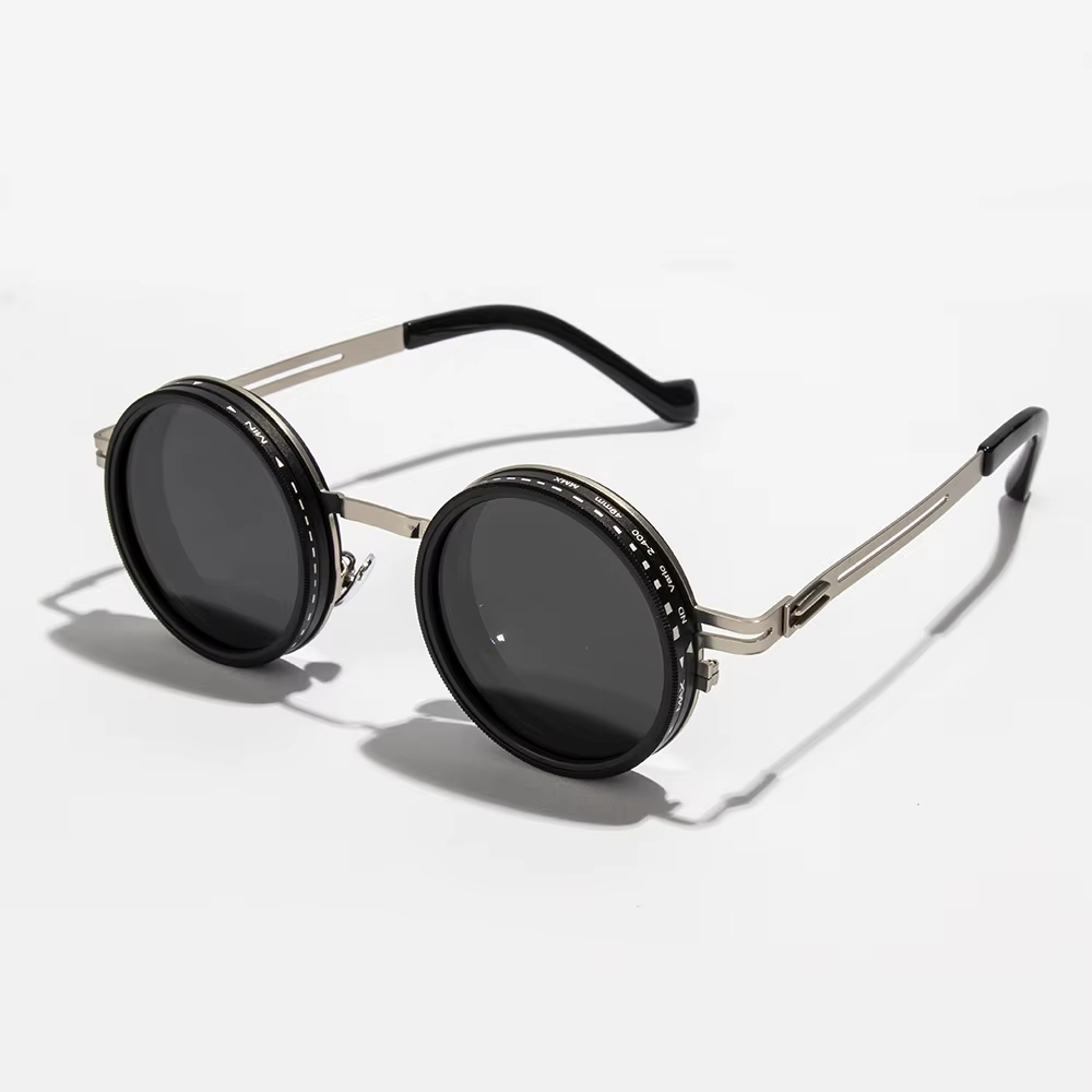 LUMNIX™ Adjustable ND Filter Sunglasses – 9-Level Light Control