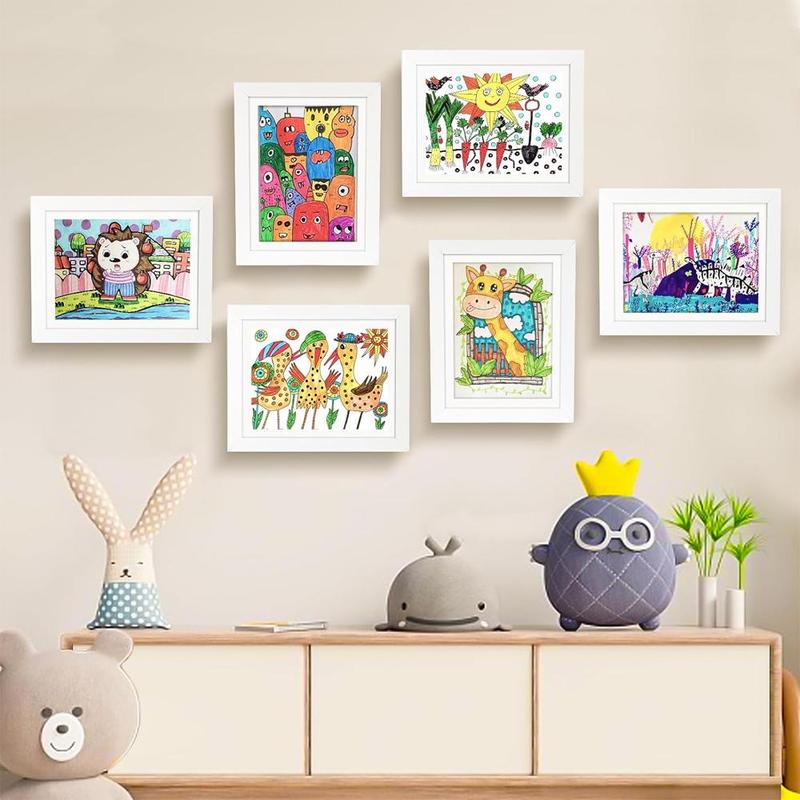 Magnetic Photo Frame, 1 Count Creative Children's Art Display Frame