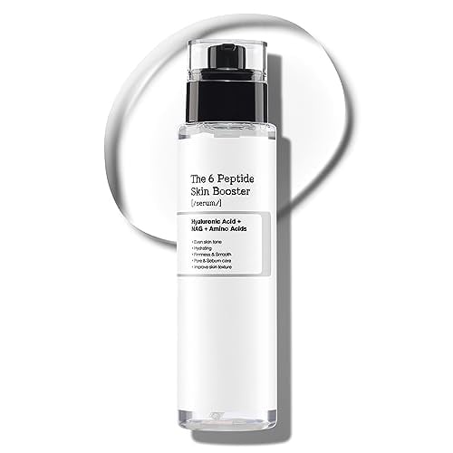 Serum Booster Kulit 6 Peptida Mencerah, Membersih, Kolagen, Booster Wajah, Kesan pada Kulit, Serum Kulit