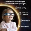 Solar Eclipse Glasses for Direct Sun Viewing-ISO 12312-2:2015(E) & CE Certified