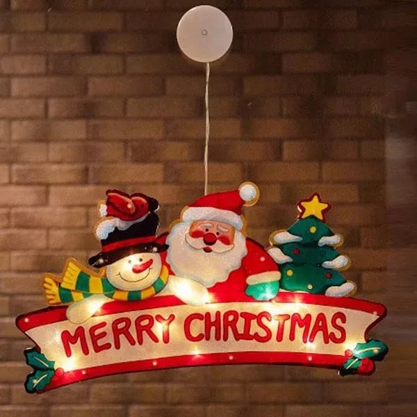 (🎄EARLY CHRISTMAS SALE - 50% OFF) 🎁2023 Christmas Window Hanging Lights💡