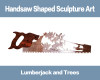 🔥Last day Clearance Sale 60% OFF🔥Handsaw Shaped Sculpture Art
