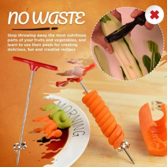 (🎅EARLY XMAS SALE - 48% OFF) Fruit Spiral Knife-BUY 2 GET 2 FREE