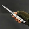 Handmade Old School Italian Stiletto Pocket Knife
