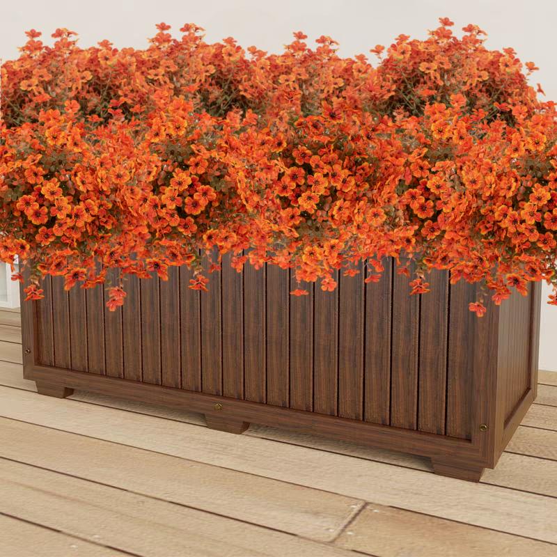 Realistic Fall Fake Flowers UV Resistant