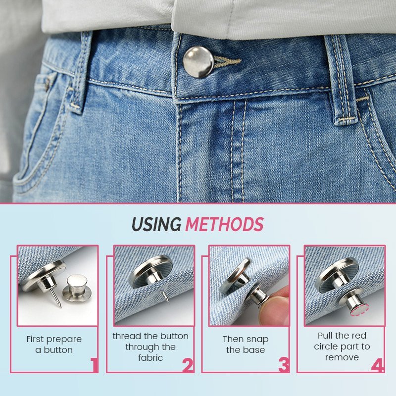 💖2022 Mother's Day Promotion- 48% OFF🌹Perfect Fit Your Size Adjustable Waist Buckle(10pcs/pack)