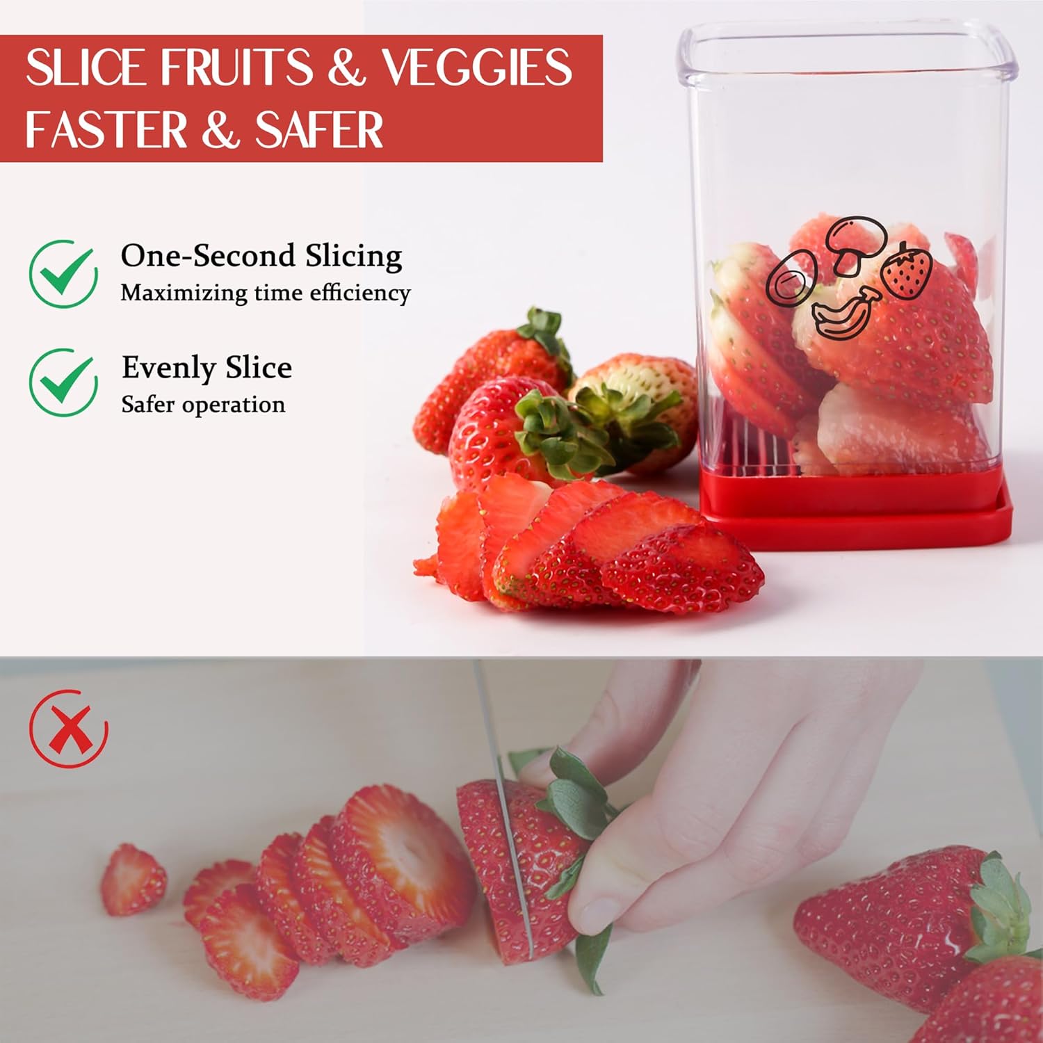 🌲Christmas Sale 48% OFF🎁Cup Slicer Fruit & Vegetable🔥Buy 2 Get 1 Free