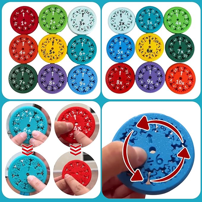 🔥Last Day 50% OFF- Math Facts Fidget Spinners