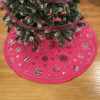 48 Inch Retro Christmas Tree Skirt Colour