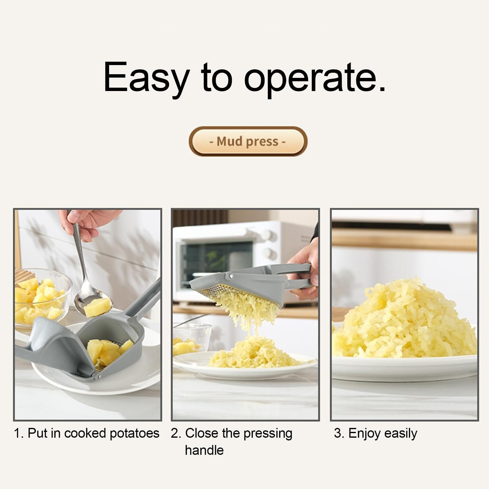 🔥Last Day Promotion 70% OFF🔥Stainless Steel Potato Ricer