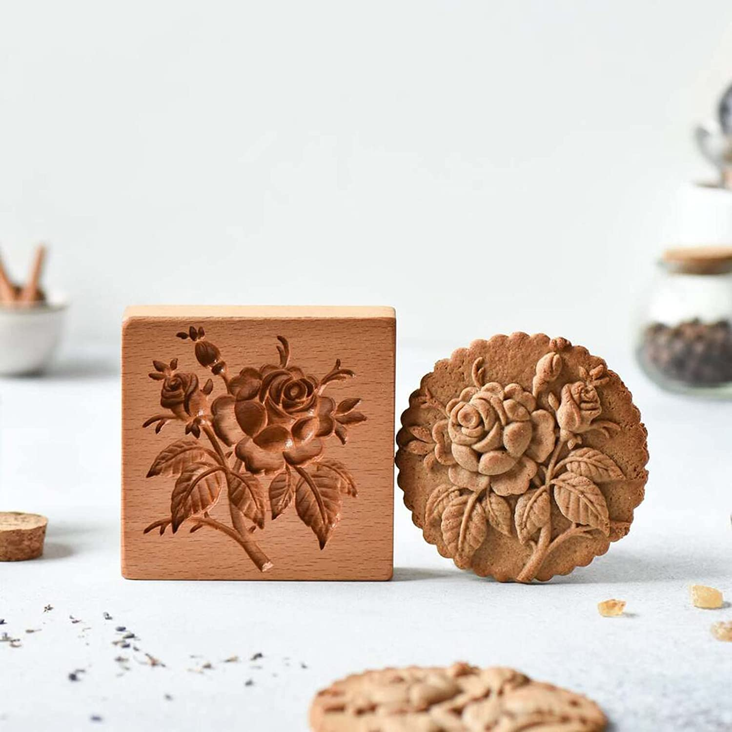 (🔥Last Day Promotion- SAVE 70% OFF)Nonstick Cookie Embossing Tool-Buy 4 Get Extra 20% OFF & Free Shipping