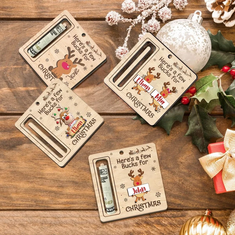 🌲🎁Cute Money Holder Christmas Ornament💸Buy 5 Get 3 Free(8 PCS) & Free Shipping