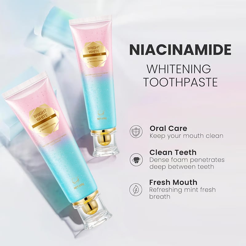 🦷Niacinamide Whitening Toothpaste - For Healthier, Whiter Teeth!✨