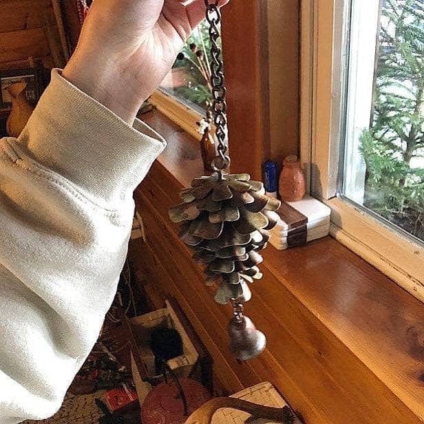 💖Mother's Day Promotion 48% OFF-🎁-Pine Cone with Bell Ornament