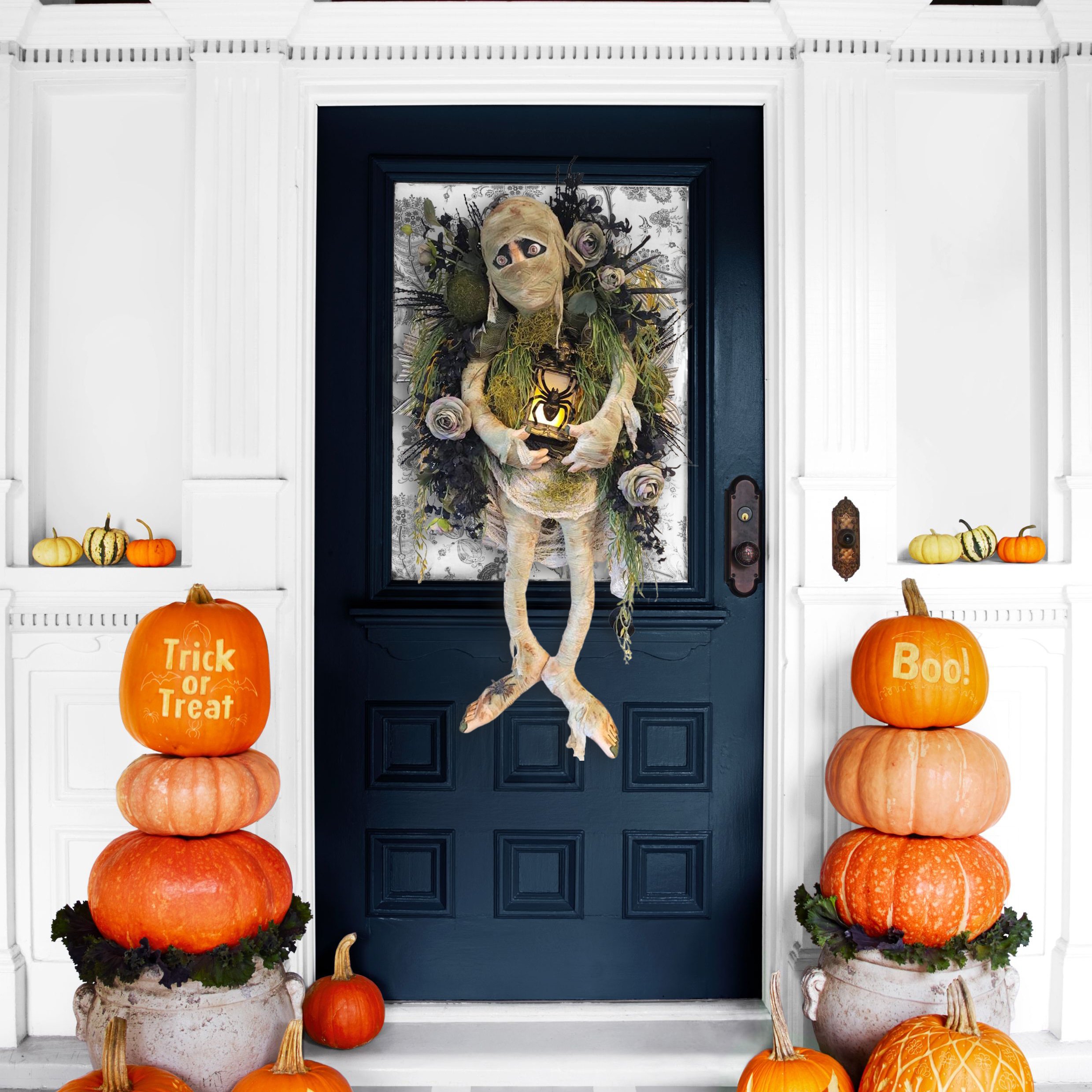 🎃LIMITED TIME OFFER💀MUMMY HALLOWEEN WREATH