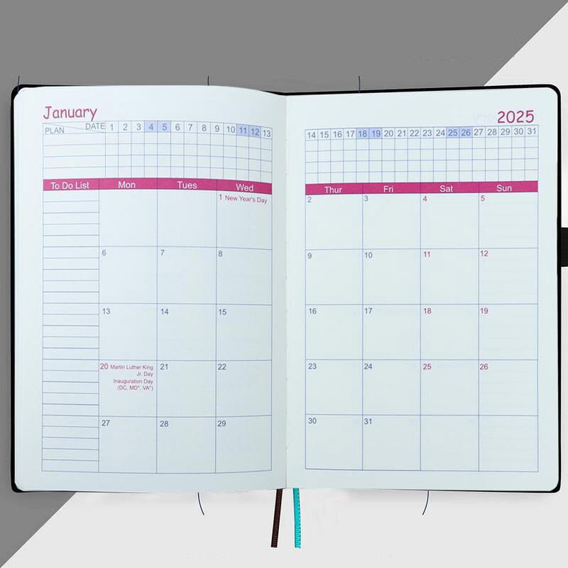 🎄Christmas Sale 49% OFF ⏰2025 One Day One Page Daily Planner – Your Ultimate Gift Calendar