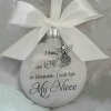 Christmas ornaments feather ball - Angel In Heaven Memorial Ornament