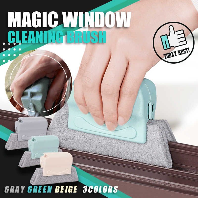 (🔥Last Day Promotion- SAVE 48% OFF)Magic Window Cleaning Brush (BUY 3 GET 3 FREE NOW)